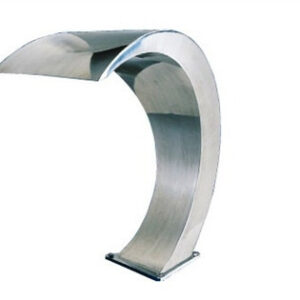 מפל נירוסטה ברבור 65X30 ס"מ מוסטנג