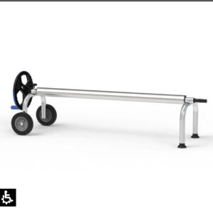 גלגלת לבריכה עם גלגלים ל70 מ"ר מוסטנג