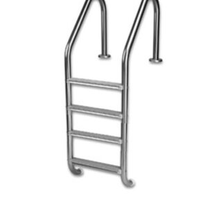 סולם נירוסטה 4 שלבים