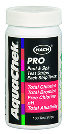 ערכת בדיקה AQUA CHEK PRO לבריכה (100 יח') אקווה צק