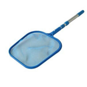 רשת עלים + מוט טלסקופי K146 מוסטנג מוט אלומיניום טלסקופי נפתח ל3 חלקים של 35 ס"מ (אורך מקסימלי 105 ס"מ) רשת עלים צפופה במיוחד!