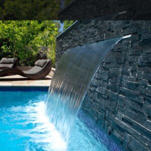 מפל מסך אקרילי רוחב 120 ס"מ ללא תאורה